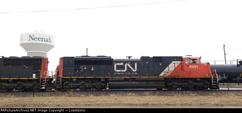 CN 8901 'white roof'